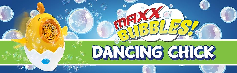 Maxx Bubbles Dancing Chick - Bubble Machine for Toddlers