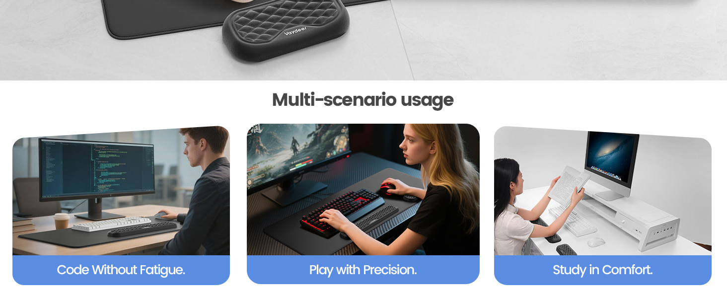 wrist pad for keyboard and mouse