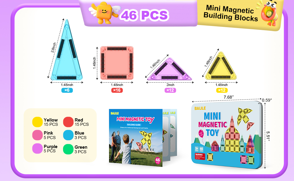 mini magnetic tiles