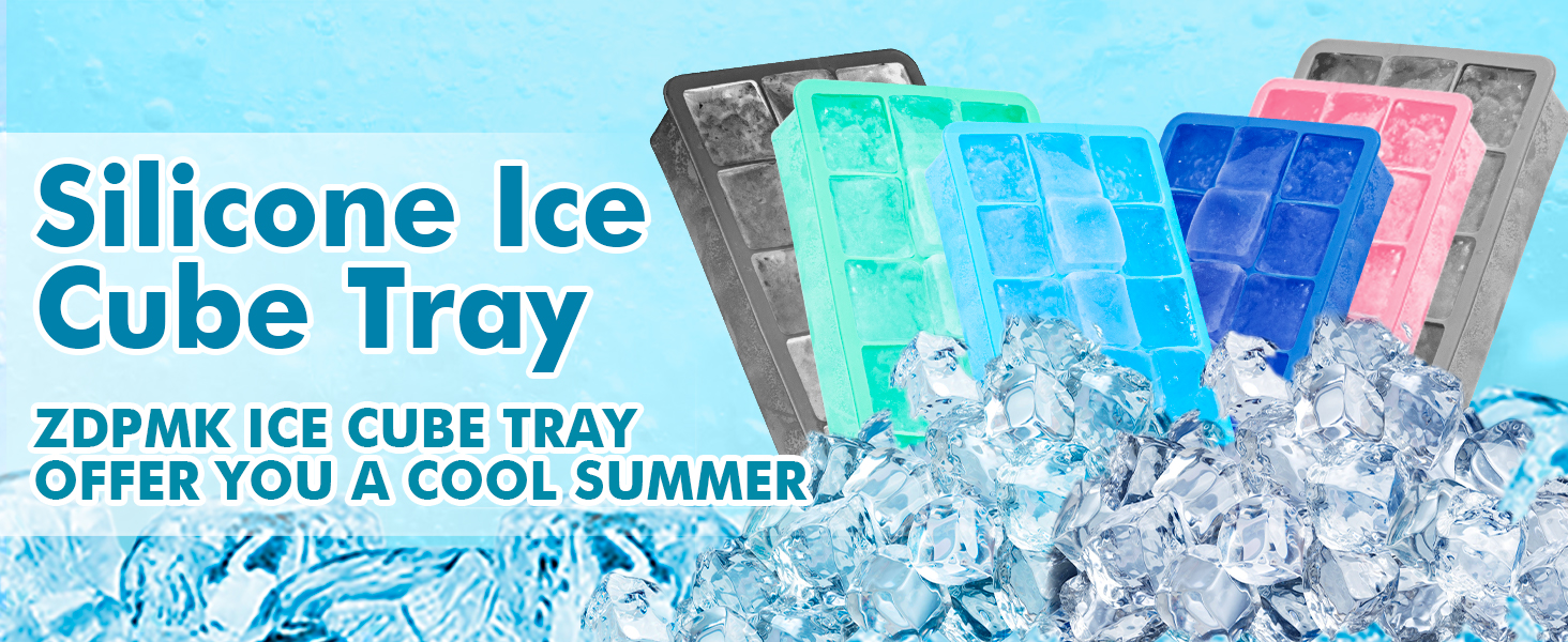2 Pack Ice Cube Trays