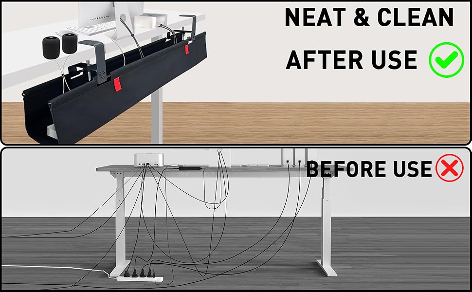 Under Desk Cable Management