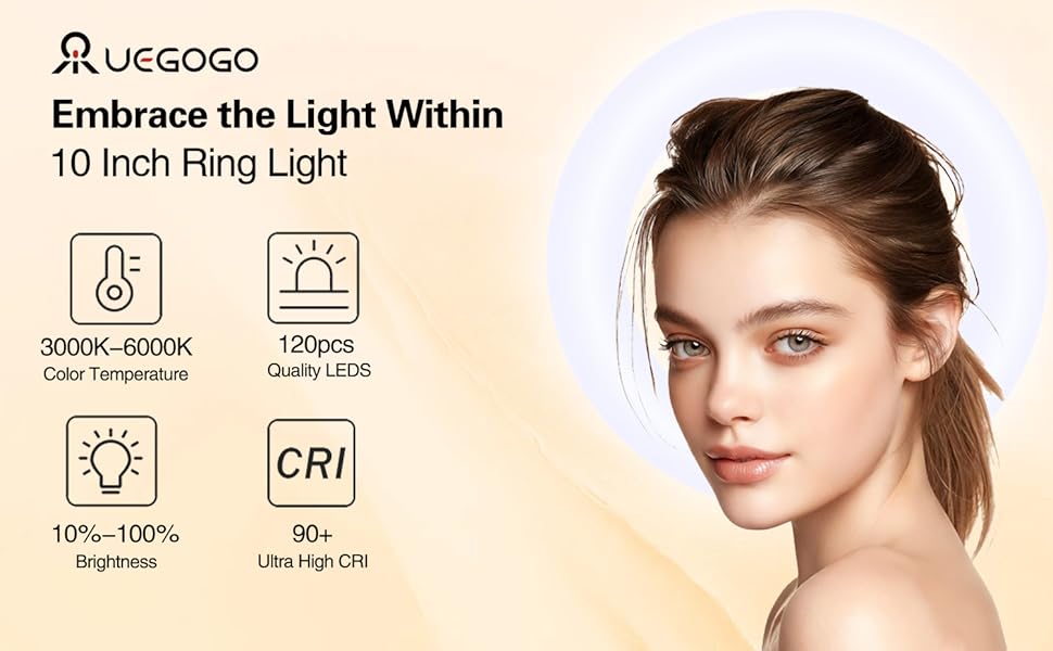 10 inch ring light for zoom meetings