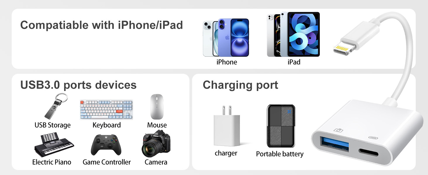 Wide range of compatibility