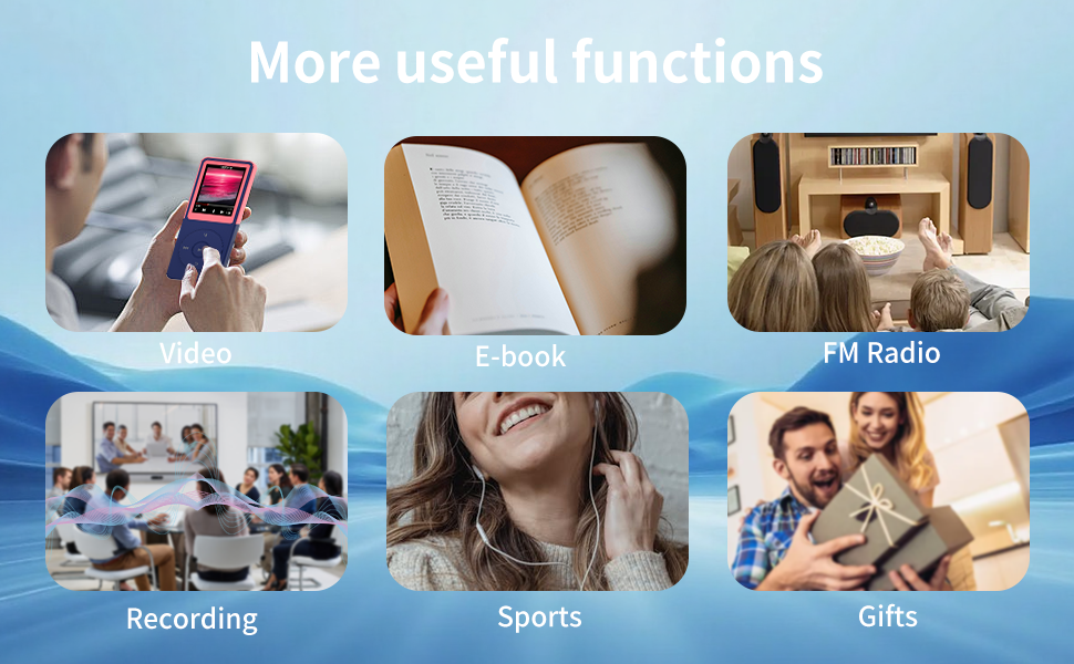 mp3 player with bluetooth for kids / portable mp3 players / bluetooth mp3 player with sd card slot