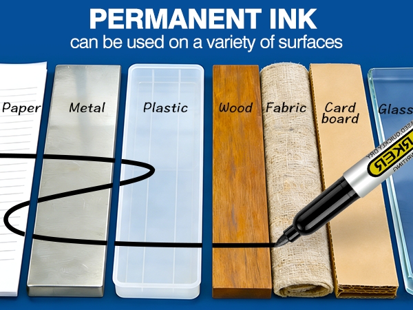 Black Permanent Markers