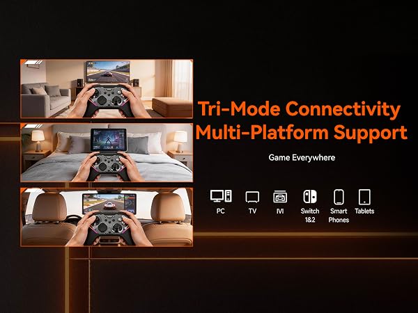 wireless controller;game controller;switch 2 controller;switch controllers;steam controller