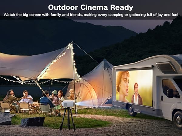 outdoor projector