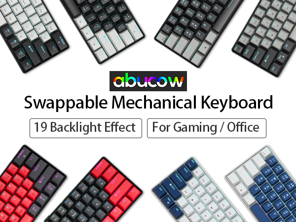 abucow mechanical keyboard