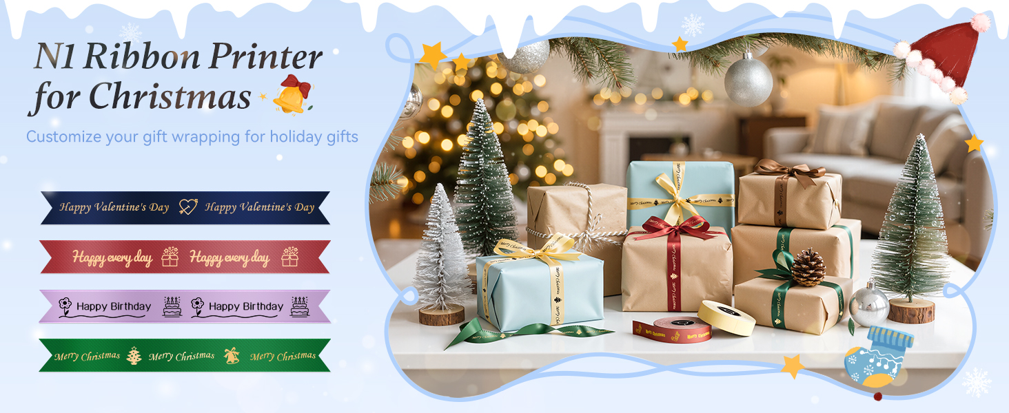 N1 label maker for gift wrapping