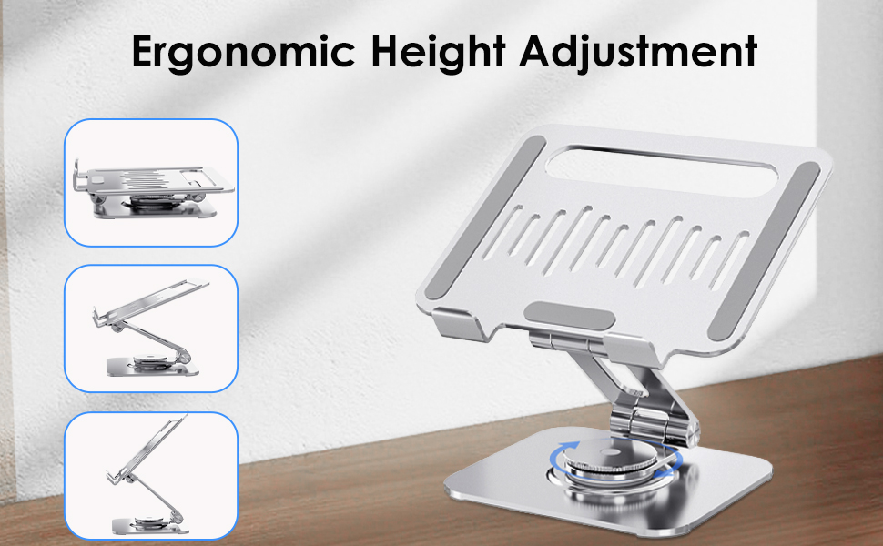 Ergonomic height adjustment