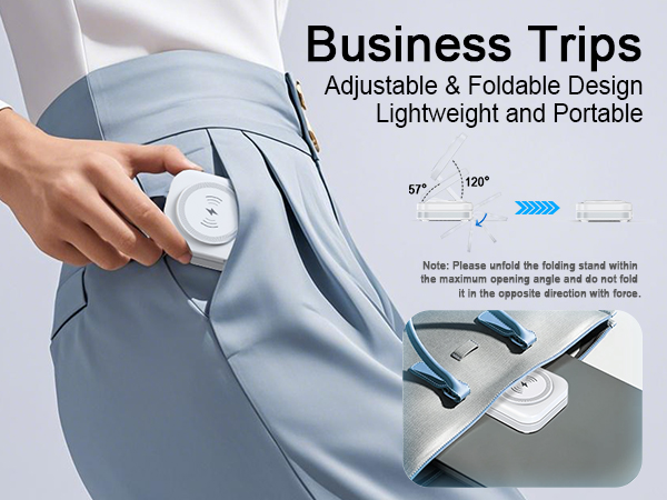 Business Trips Adjustable &amp; Foldable Design Lightweight and Portable