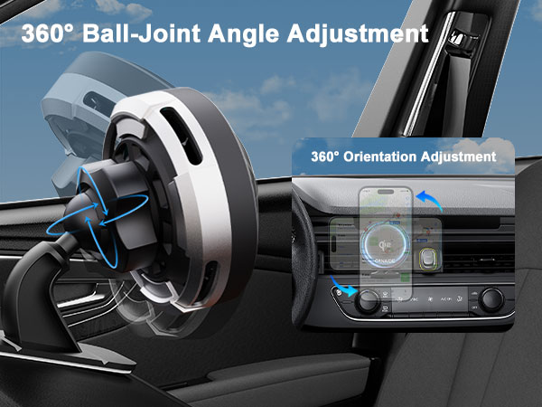 Qi2 Wireless Car Charger