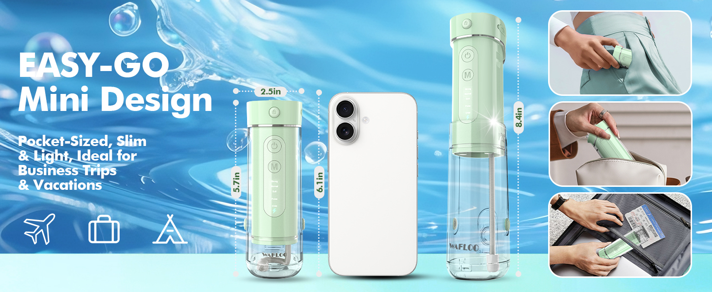 travel water floss