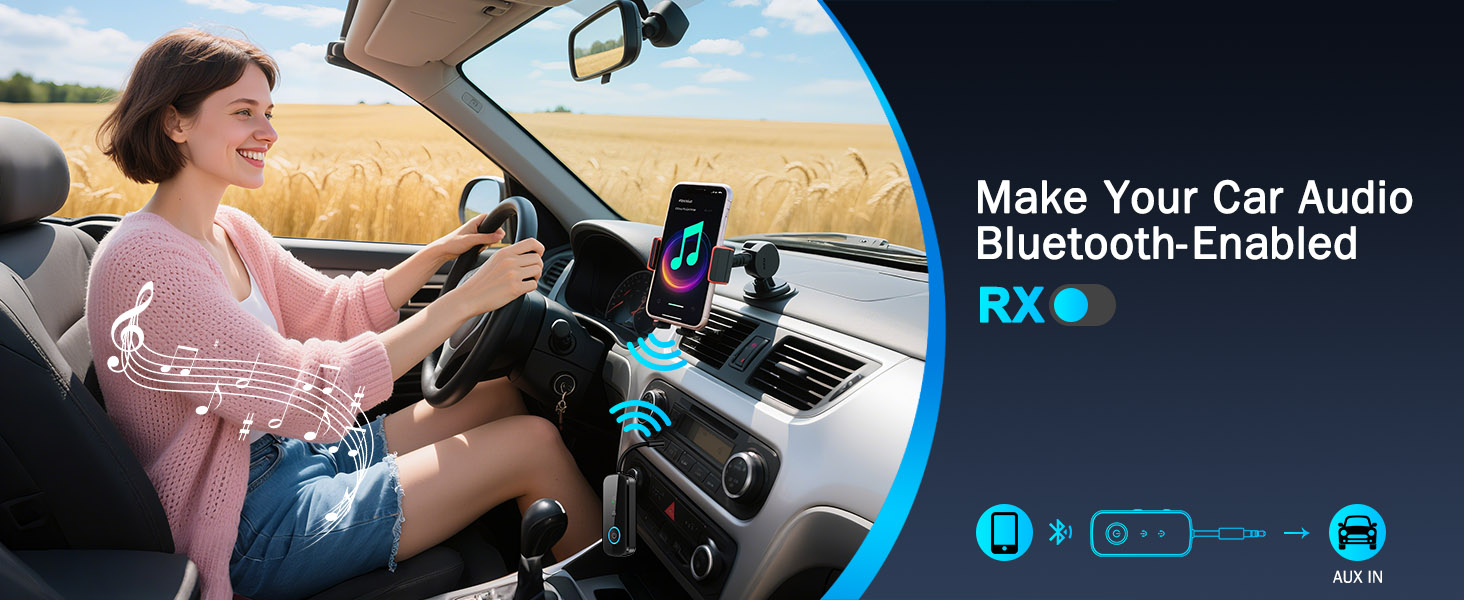 bluetooth aux adapter