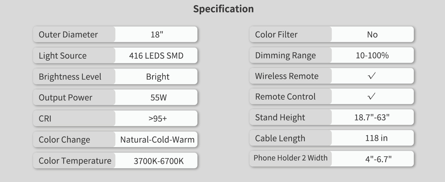 ring light with stand 18 inch,ring light 18 inch