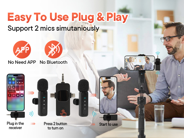 Vlogging Kit for iPhone/Android