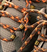 Stepace Wave Round Boot Laces [2 Pairs] Heavy Duty Shoelaces,Work Boots &amp; Hiking Shoes