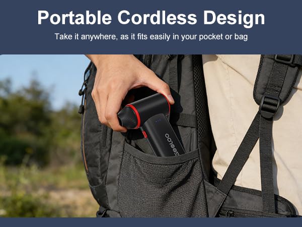 Portable design, compact size