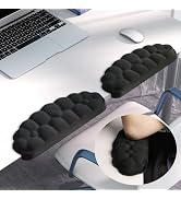 Arm Rest for Desk, Cloud L-Shaped Memory Foam Elbow Pads with Non-Slip Base, 2-Piece Ergonomic De...