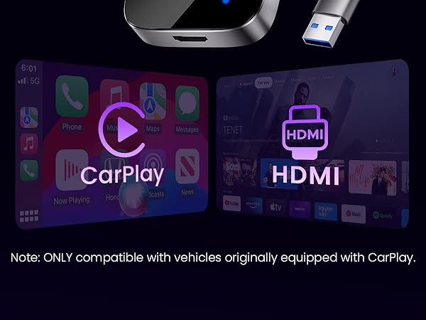 Carplay &amp; HDMI