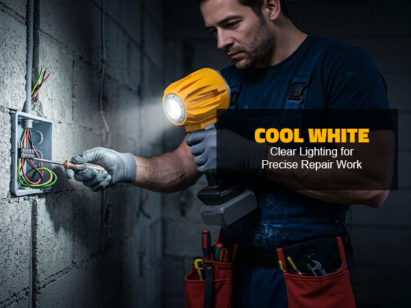 LED Work Light Flashlight 