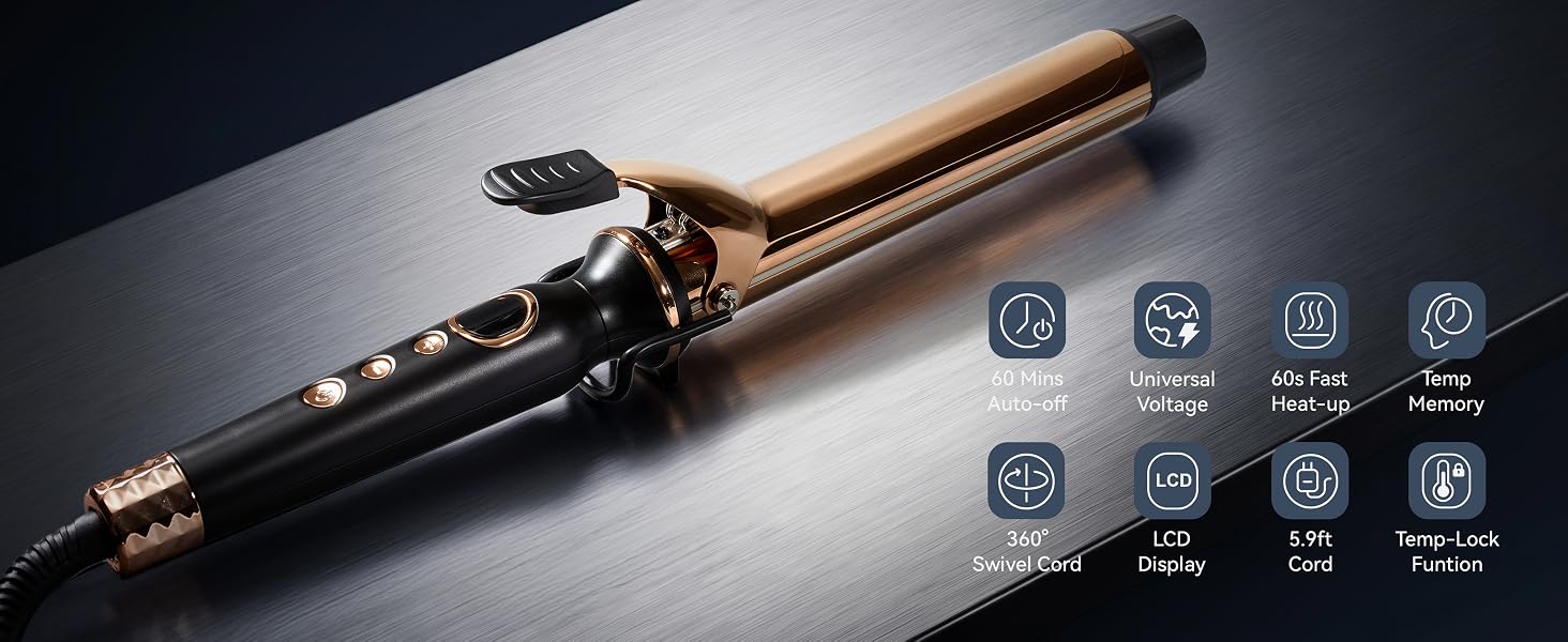 1 1/4 inch curling iron