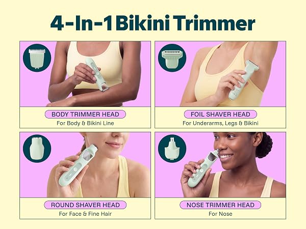 4-In-1Bikini Trimmer