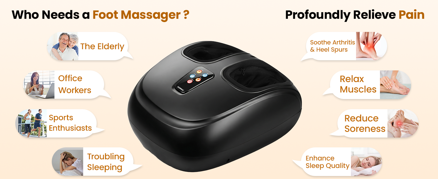 Foot Massager Machine with Heat