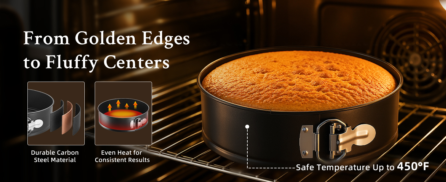 Nonstick Springform Cheesecake Pan
