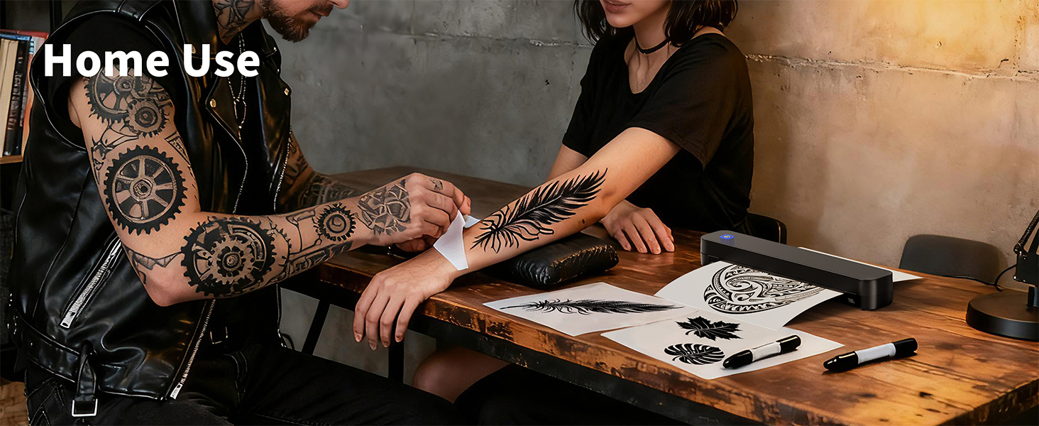 KNAON C80S tattoo stencil printer