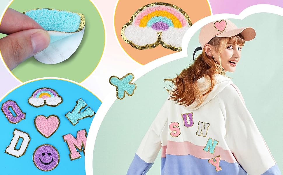 letter patches