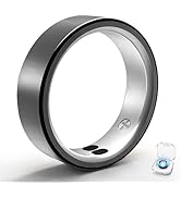 warchody Smart Rings for Women Men,Sleep Tracking Wearable,Fitness Tracker Ring with Step/Heart R...