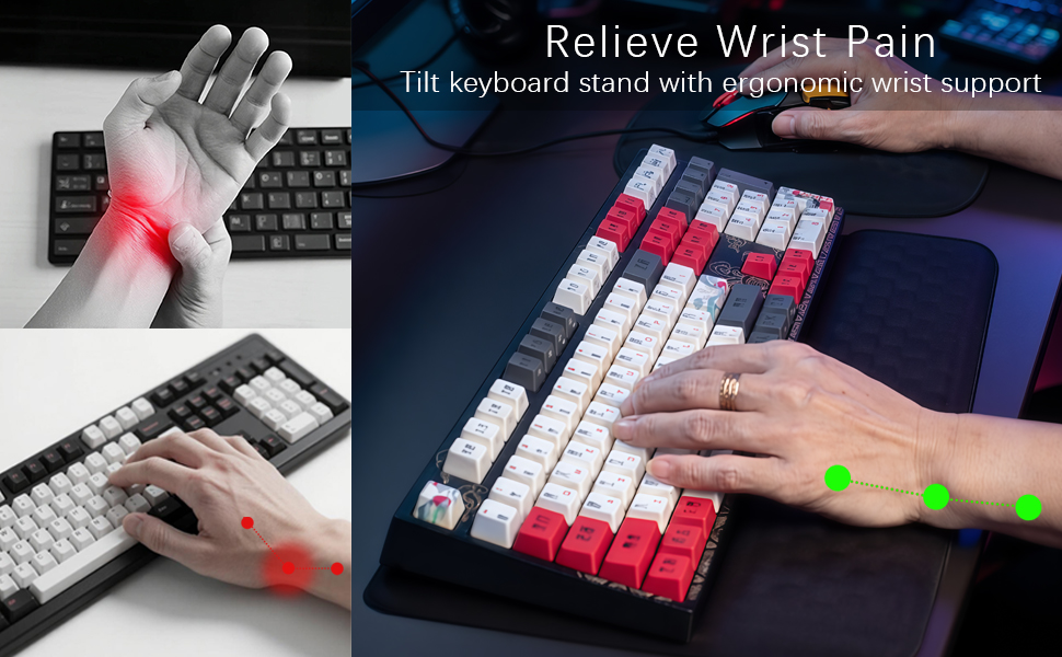wrist rest for computer keyboard