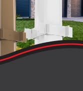 TayMac ParkPost Outdoor 1-Gang Bronze Weatherproof in-use Power Post Enclosure with WRTR 15A GFCI...