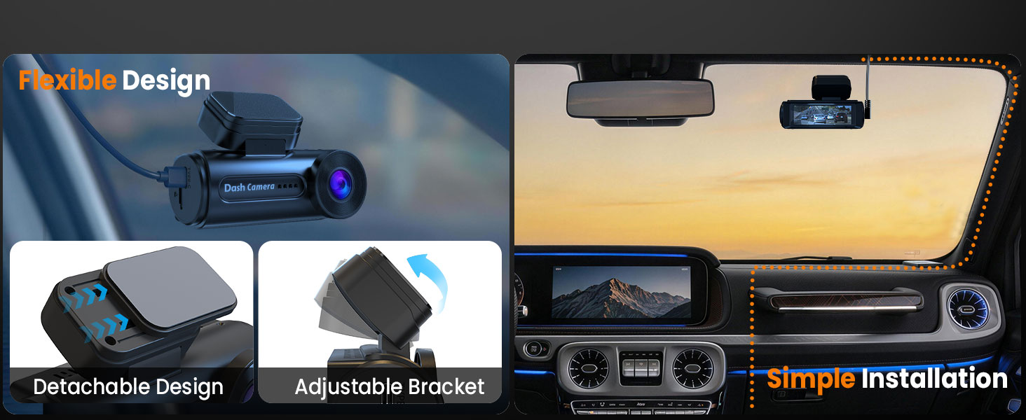4K dash cam