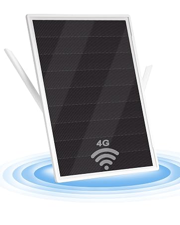 Solar-Powered WiFi Extender Signal Booster