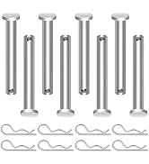 EZYPAK 8 Pack 88206 Grill Lid Assembly Hardware Kit Compatible with Weber 88206 Grills, Fits Many...