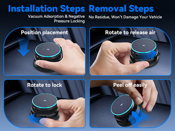Installation Steps Removal Steps