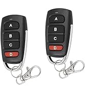 Universal Duplicator Remote Garage Door Remote, 433.92 Mhz Remote for Gate, Remote Control Key Fo...