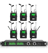 XTUGA RW2090 2 Channel Wireless in Ear Monitor System (RW2090 6 Bodypacks)