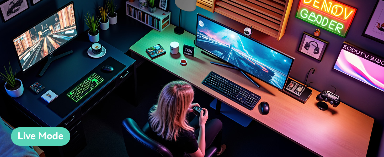 Live Mode EMEET Piko Webcam 4K