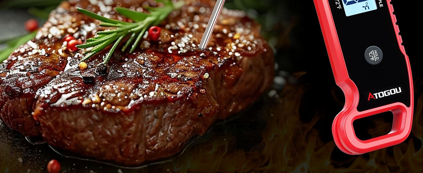 ATOGOU Thermocouple Meat Thermometer