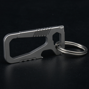 Titanium keychain&amp;amp;amp;keyring