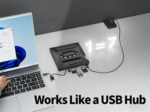 7-in-1 Versatile Expansion Hub