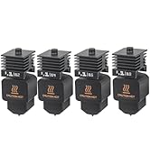 4 Pack H2D Hotend kit for Bambu Lab H2D/A1/A1 Mini 3D Printers, 0.2/0.4/0.6/0.8mm Print Head Hot ...