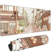 Extended Large Gaming Mouse Pad 31.5x11.8 in Kawaii Desk Mat XL Mouse Pads, Japanese Tokyo Street...