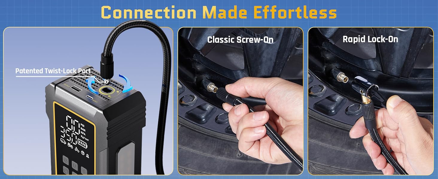 Multi Air Nozzle with Smart Dual Hose