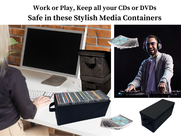 Work or Play, keep your CDs or DVDs safe