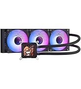 darkFlash DV360S All-in-one Liquid CPU Cooler, 3.2” LCD Screen with 320 * 320 Resolution, ARGB Sy...