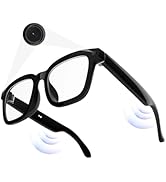 Jacuate AI Smart Camera Glasses 1080P HD - Bluetooth Video Recording Glasses with Voice Control, ...